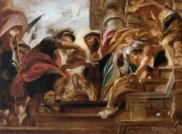 Peter Paul Rubens Ölgemälde - Das Treffen von Abraham und Melchisedek 1621