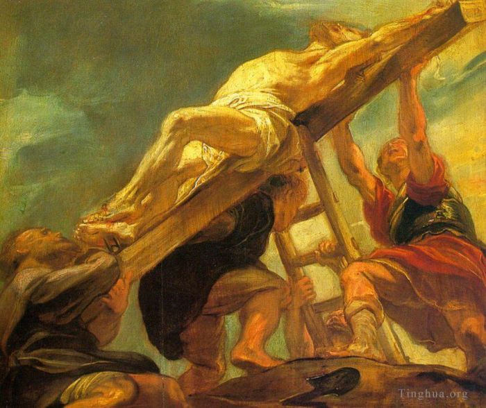 Peter Paul Rubens Ölgemälde - Die Kreuzerhebung 1621