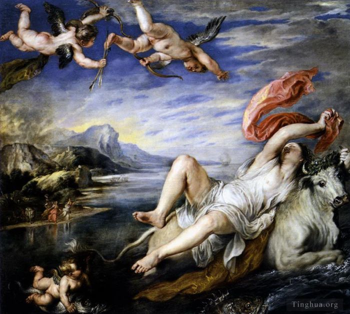 Peter Paul Rubens Ölgemälde - Die Vergewaltigung Europas