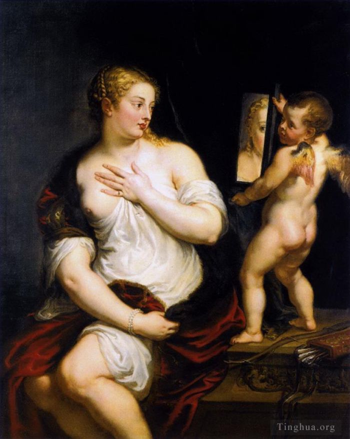 Peter Paul Rubens Ölgemälde - Venus bei ihrer Toilette