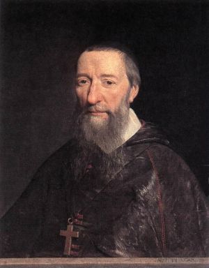 Philippe de Champaigne Werk - Porträt von Bischof Jean Pierre Camus
