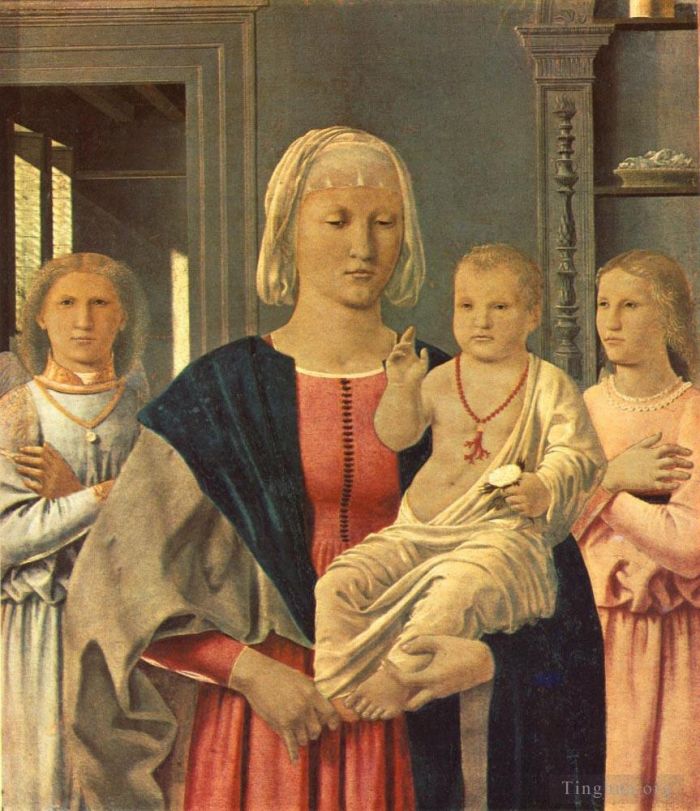 Piero della Francesca Andere Malerei - Madonna von Senigallia