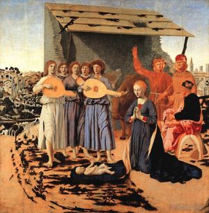 Piero della Francesca Werk - Geburt