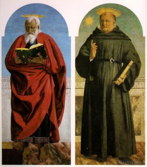 Piero della Francesca Werk - Polyptychon des Heiligen Augustinus 2