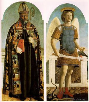 Piero della Francesca Werk - Polyptychon des Heiligen Augustinus