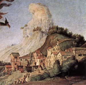 Piero di Cosimo Werk - Perseus befreit Andromeda 151dt1
