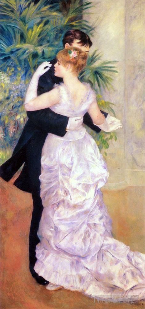 Pierre-Auguste Renoir Ölgemälde - Tanz in der Stadt