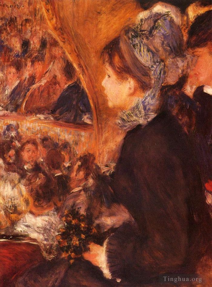 Pierre-Auguste Renoir Ölgemälde - Im Theater