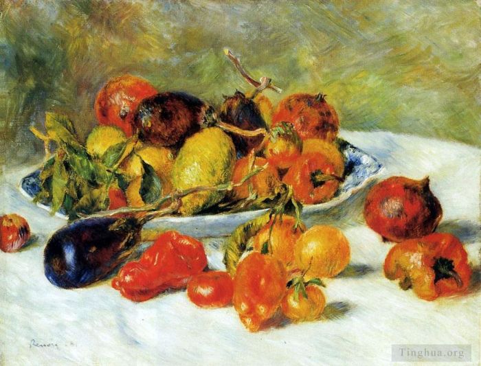 Pierre-Auguste Renoir Ölgemälde - Früchte aus dem Midi-Stillleben