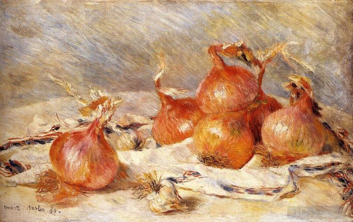 Pierre-Auguste Renoir Ölgemälde - Henry Onions Stillleben