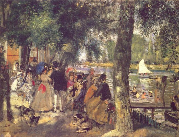 Pierre-Auguste Renoir Ölgemälde - La Grenouillière