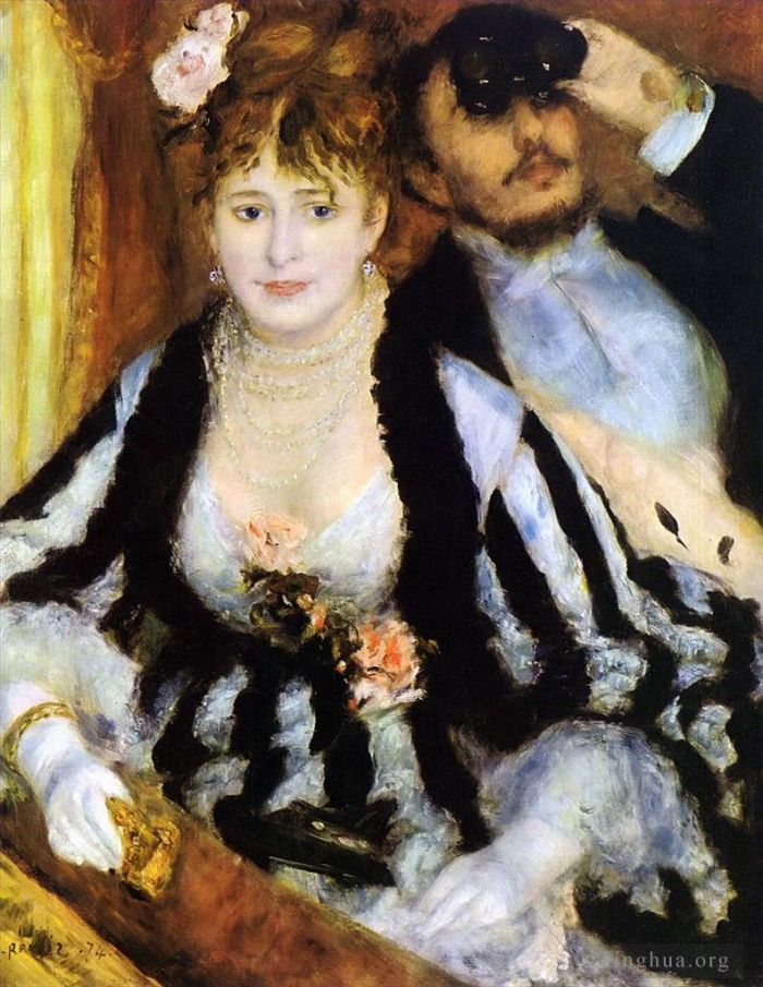 Pierre-Auguste Renoir Ölgemälde - La Loge