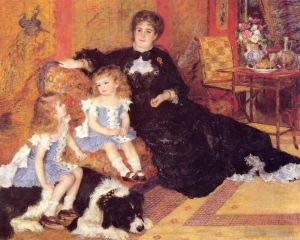 Pierre-Auguste Renoir Werk - Madame Georges Charpentier und ihre Kinder