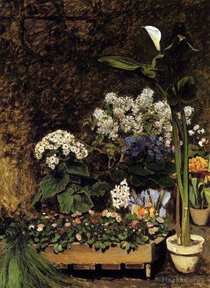 Pierre-Auguste Renoir Werk - Gemischte Frühlingsblumen