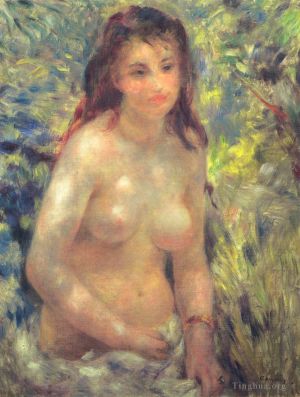Pierre-Auguste Renoir Werk - Studieren Sie den Sonnenlichteffekt auf dem Torso