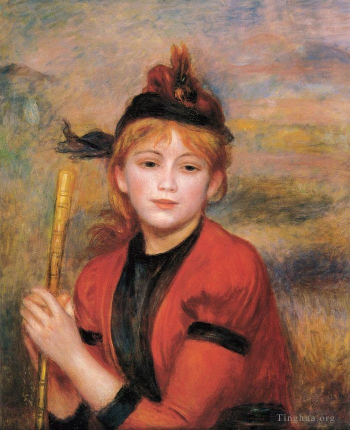 Pierre-Auguste Renoir Ölgemälde - Der Wanderer