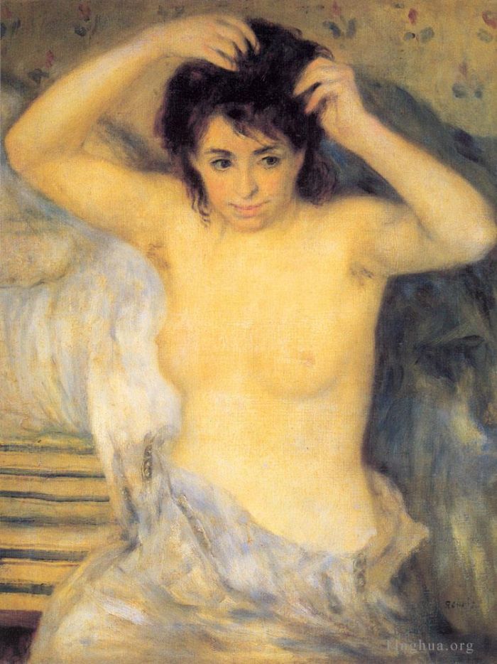 Pierre-Auguste Renoir Ölgemälde - Torso vor dem Bad Die Toilette