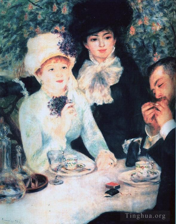 Pierre-Auguste Renoir Ölgemälde - Nach dem Mittagessen