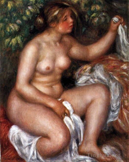 Pierre-Auguste Renoir Ölgemälde - Après-le-Bain