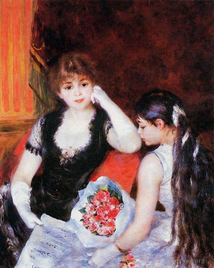 Pierre-Auguste Renoir Ölgemälde - Beim Konzert