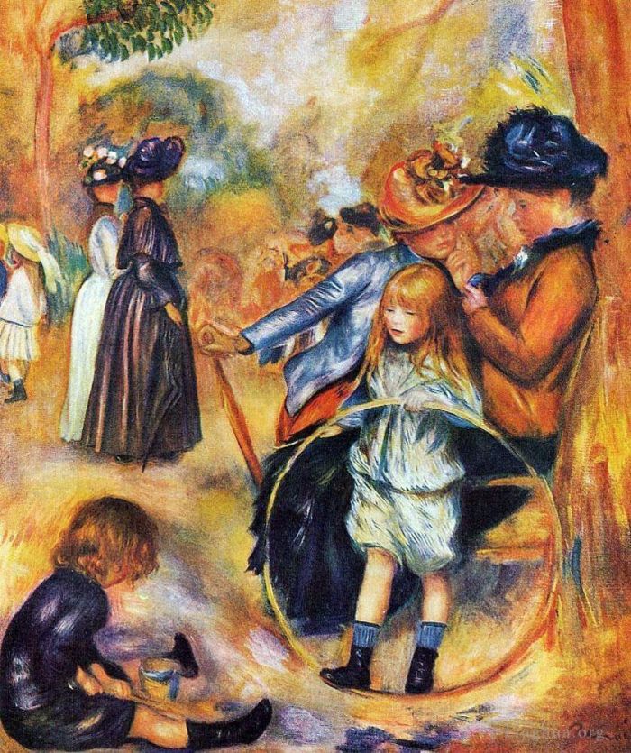 Pierre-Auguste Renoir Ölgemälde - In den Luxemburger Gärten