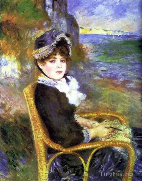 Pierre-Auguste Renoir Ölgemälde - An der Küste