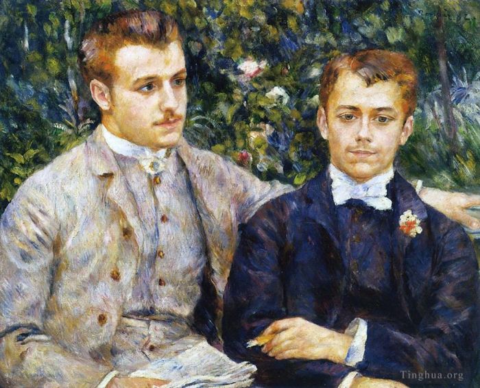 Pierre-Auguste Renoir Ölgemälde - Charles und Georges Durand Ruel