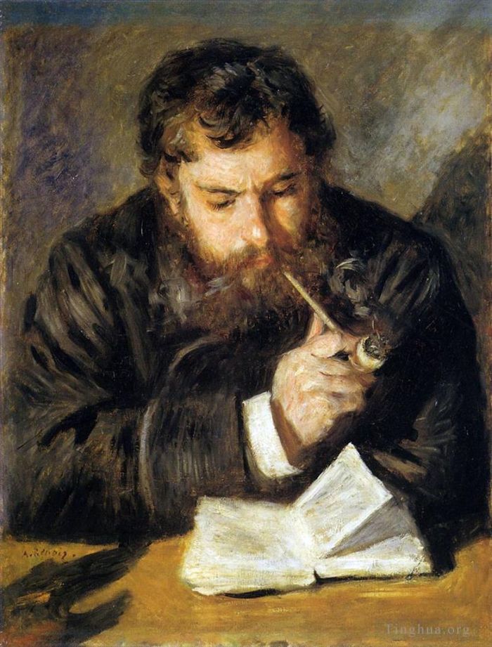 Pierre-Auguste Renoir Ölgemälde - Claude Monet