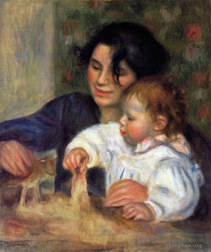 Pierre-Auguste Renoir Ölgemälde - Gabrielle und Jean