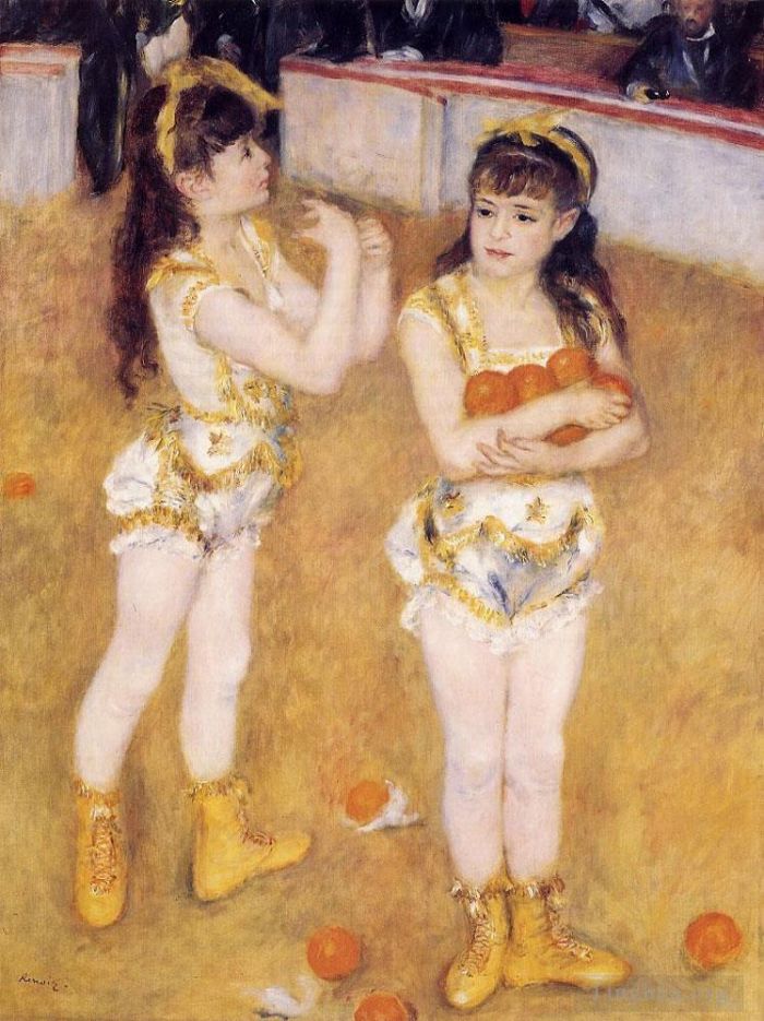 Pierre-Auguste Renoir Ölgemälde - Jongleure im Cirque Fernando