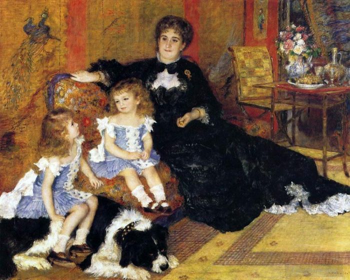 Pierre-Auguste Renoir Ölgemälde - Madame Charpentier und ihre Kinder