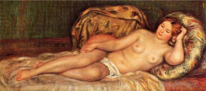 Pierre-Auguste Renoir Ölgemälde - Akt auf Kissen