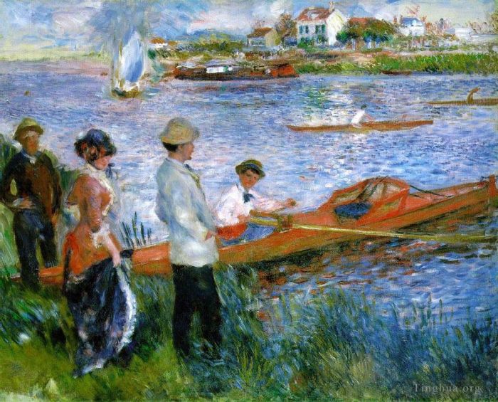 Pierre-Auguste Renoir Ölgemälde - Ruderer in Chatou