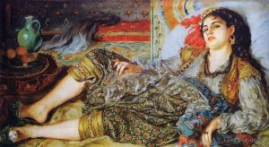 Pierre-Auguste Renoir Werk - Odaliske Frau von Algier