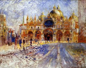 Pierre-Auguste Renoir Werk - Markusplatz in Venedig