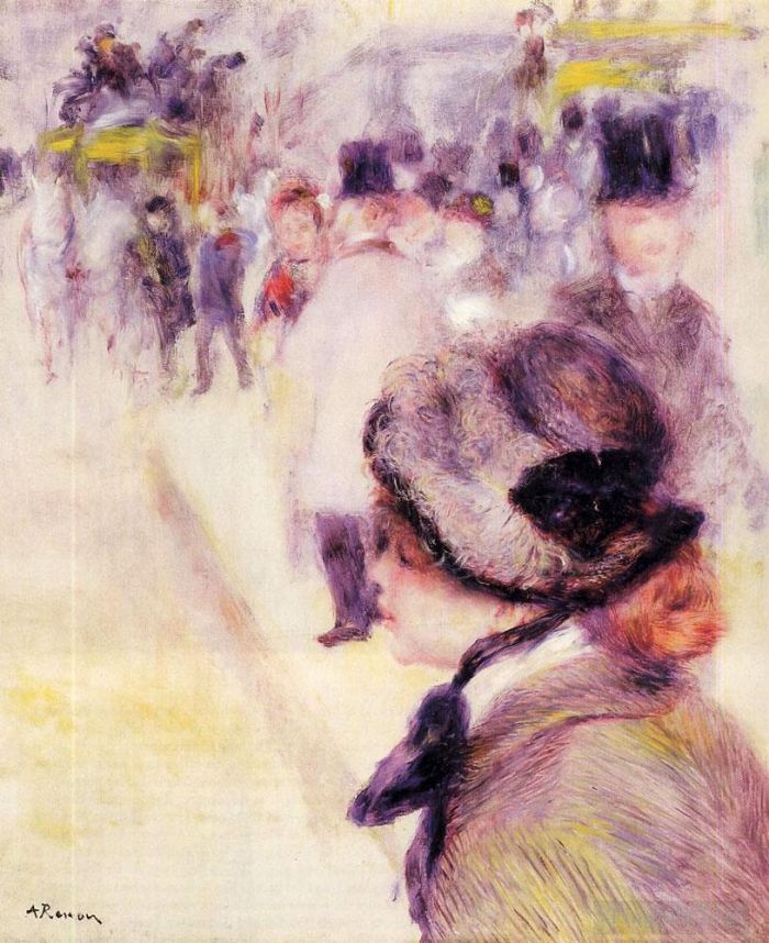 Pierre-Auguste Renoir Ölgemälde - Platzieren Sie klischeehaft