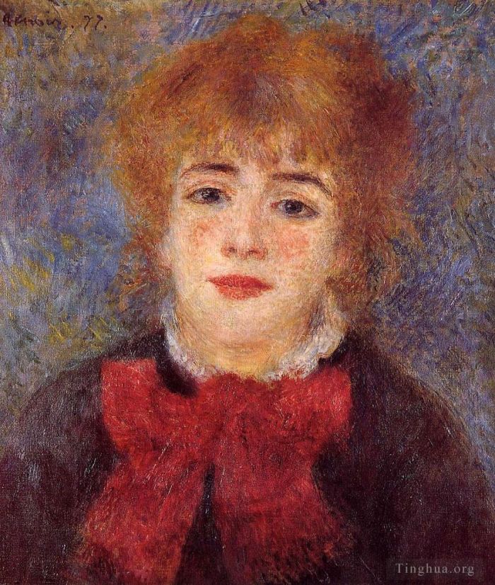 Pierre-Auguste Renoir Ölgemälde - Porträt von Jeanne Samary
