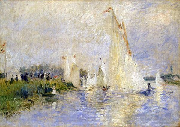 Pierre-Auguste Renoir Ölgemälde - Regatta in Argenteuil