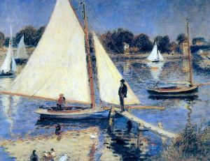Pierre-Auguste Renoir Werk - Segelboote in Argenteuil