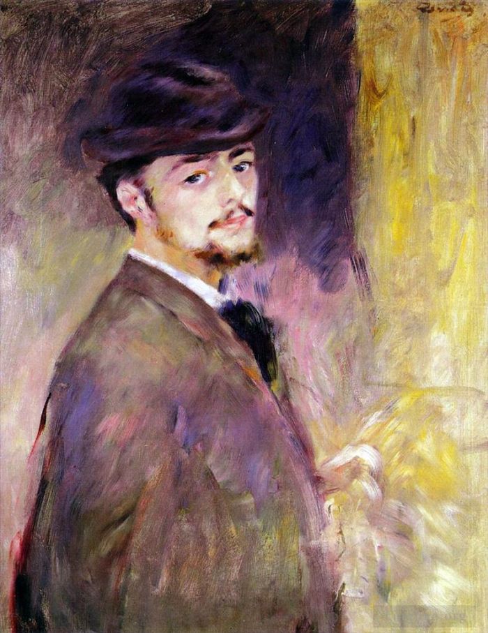 Pierre-Auguste Renoir Ölgemälde - Selbstporträt