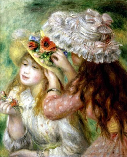 Pierre-Auguste Renoir Ölgemälde - Sommerhüte