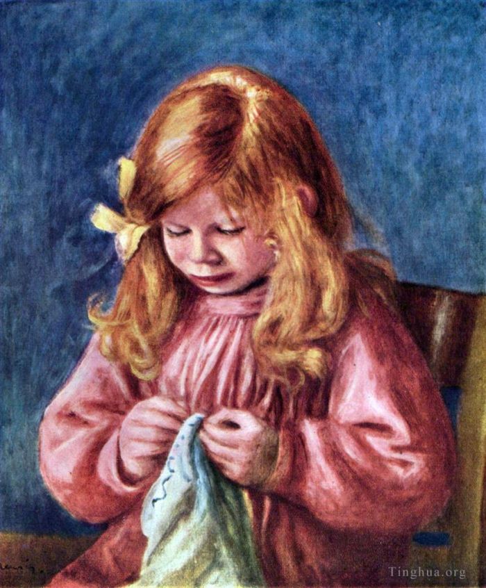 Pierre-Auguste Renoir Ölgemälde - Der Sohn des Künstlers Jean