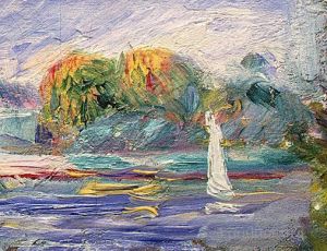 Pierre-Auguste Renoir Werk - Der blaue Fluss
