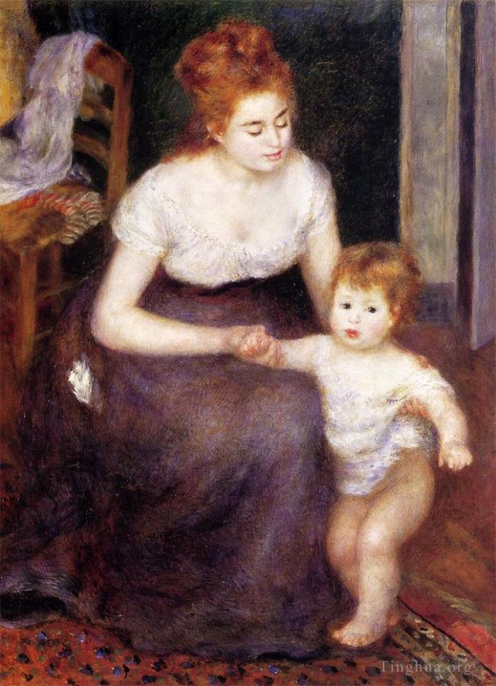 Pierre-Auguste Renoir Ölgemälde - Der erste Schritt