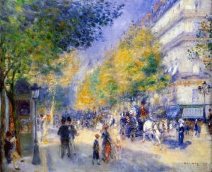 Pierre-Auguste Renoir Werk - Die großen Boulevards