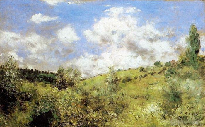 Pierre-Auguste Renoir Ölgemälde - Der Windstoß