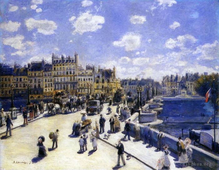 Pierre-Auguste Renoir Ölgemälde - Die Pont Neuf Paris