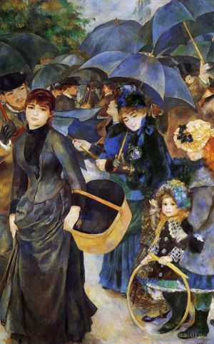 Pierre-Auguste Renoir Werk - Die Regenschirme