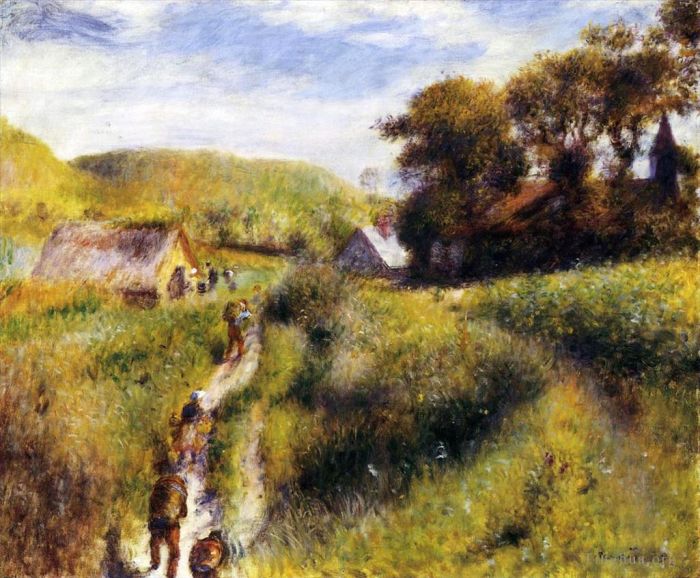Pierre-Auguste Renoir Ölgemälde - Die Winzer