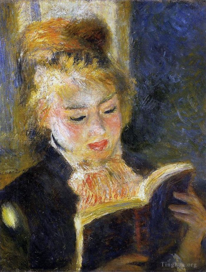 Pierre-Auguste Renoir Ölgemälde - Frau liest